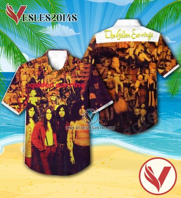 Golden Earring Wall Of Dolls Album Cover Hawaiian Shirt, Unique Gifts For Music Lovers - Vesles2014S