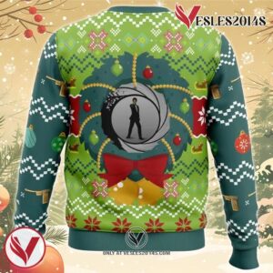 Golden Eye v2 Ugly Christmas Sweater, Unique Christmas Gift For Fans - Vesles2014S 1