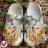 Golden Retriever Daisy Clog Shoes, Unique Gift From  Vesles2014S