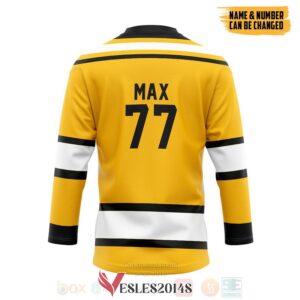 Golden Retrievers Dog Personalized Hockey Jersey, Trending Gifts For Fans - Vesles2014s 1