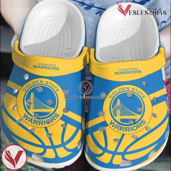 Golden State Warriors Basketball Club Crocband Comfortable Crocs Shoes Clogs For Men Women, Unique Gift From  Vesles2014S