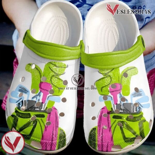 Golf Bag Classic Clogs Shoes, Unique Gift From  Vesles2014S