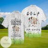 Golf Friends We're More Than Just Golfing Fridens We're Like A Really Small Gang Graphic Print Short Sleeve Hawaiian Casual Shirt Vesles2014S