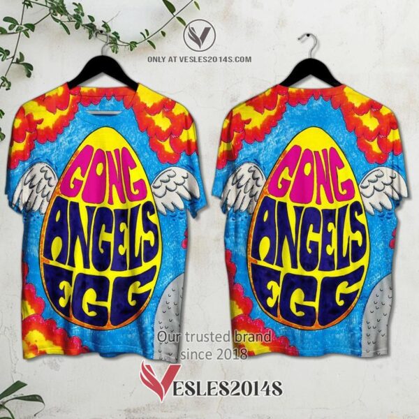 Gong-Angel's Egg Album 3D Shirt, Unique Gifts For Music Lovers - Vesles2014S