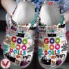Goo Goo Dolls Music Crocs Crocband Clogs Shoes, Unique Gifts For Fans - Vesles2014S