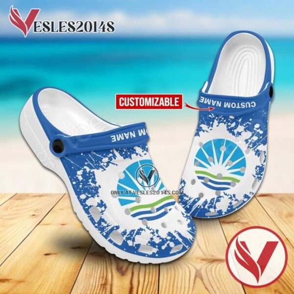 Goodwin College Custom Crocs Clogs, Unique Footwear For Fans