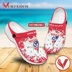 Górnik Zabrze Handball Logo Custom Crocs, Unique Footwear For Fans - Vesles2014S