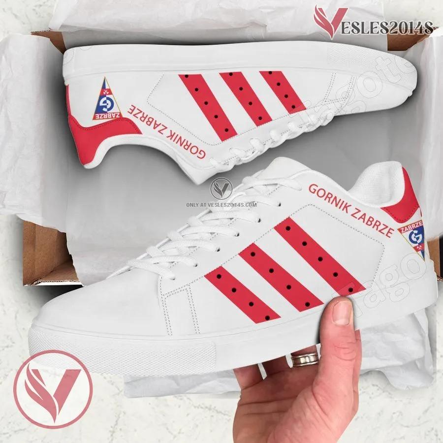 Gornik Zabrze Logo Stan Smith Shoes For Men And Womens - Vesles2014s