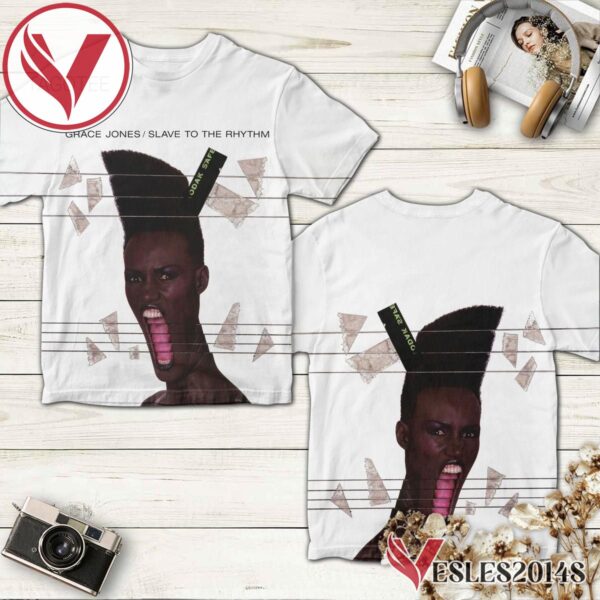 Grace Jones Slave To The Rhythm Album Cover Shirt, Perfect Gifts For Music Lovers - Vesles2014S
