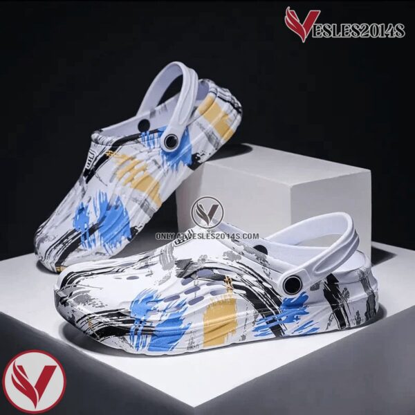 Graffiti Print Crocs Crocband Clogs Shoes For Men Women, Unique Gift From  Vesles2014S