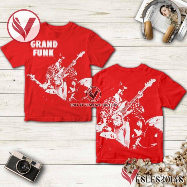 Grand Funk Railroad Grand Funk Album Cover Shirt, Unique Gifts For Music Lovers - Vesles2014S