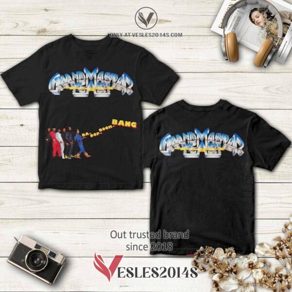 Grandmaster Flash And The Furious Five Ba-Dop-Boom-Bang Album 3D T-Shirt, Perfect Gifts For Music Lovers - Vesles2014S