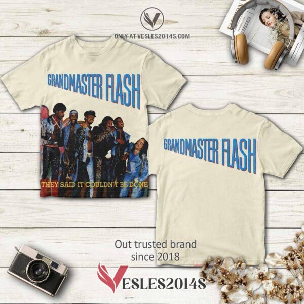 Grandmaster Flash They Said It CouldnT Be Done Album 3D T-Shirt, Perfect Gifts For Music Lovers - Vesles2014S