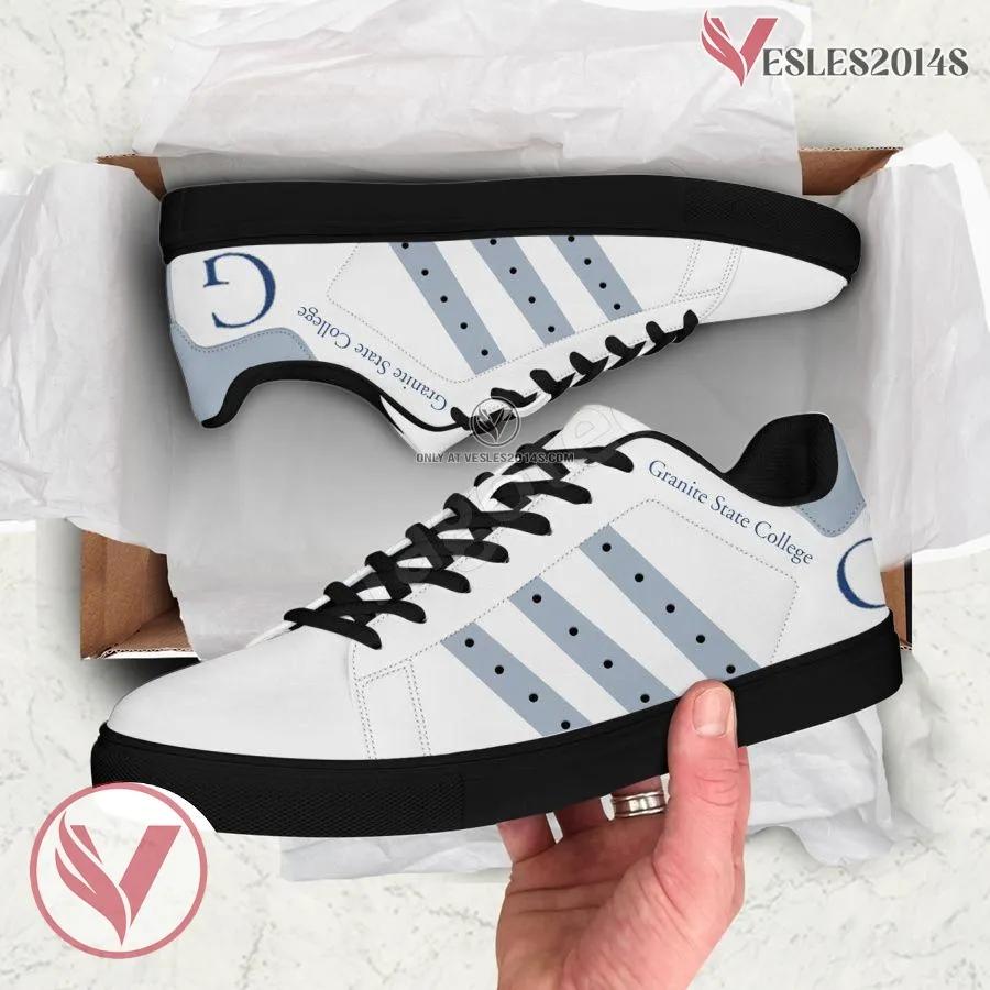 Granite State College Logo Stan Smith Shoes For Men And Womens - Vesles2014s 1