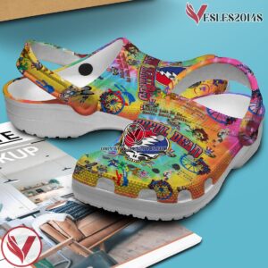 Grateful Dead Music Crocs Crocband Clogs Shoes, Unique Gifts For Fans Style 10 - Vesles2014S 3