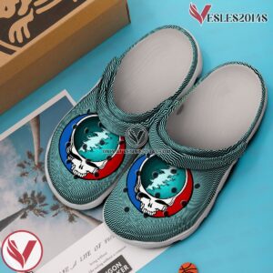 Grateful Dead Music Crocs Crocband Clogs Shoes, Unique Gifts For Fans Style 11 - Vesles2014S 2
