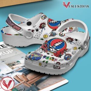 Grateful Dead Music Crocs Crocband Clogs Shoes, Unique Gifts For Fans Style 14 - Vesles2014S 3