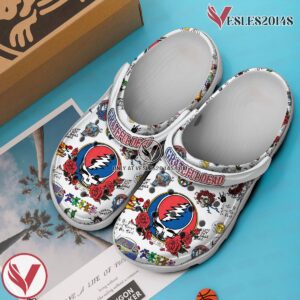 Grateful Dead Music Crocs Crocband Clogs Shoes, Unique Gifts For Fans Style 14 - Vesles2014S 4