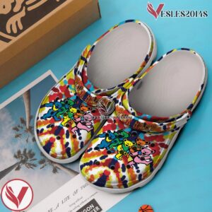 Grateful Dead Music Crocs Crocband Clogs Shoes, Unique Gifts For Fans Style 16 - Vesles2014S 2