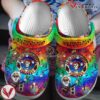 Grateful Dead Music Crocs Crocband Clogs Shoes, Unique Gifts For Fans Style 2 - Vesles2014S