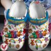 Grateful Dead Music Crocs Crocband Clogs Shoes, Unique Gifts For Fans Style 20 - Vesles2014S