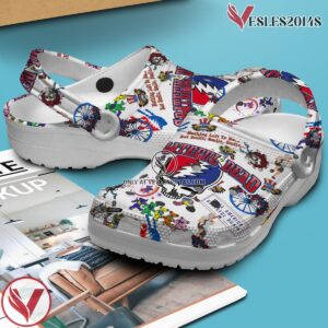 Grateful Dead Music Crocs Crocband Clogs Shoes, Unique Gifts For Fans Style 23 - Vesles2014S 3