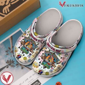 Grateful Dead Music Crocs Crocband Clogs Shoes, Unique Gifts For Fans Style 25 - Vesles2014S 2