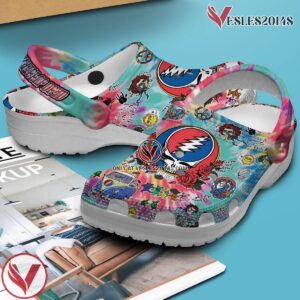Grateful Dead Music Crocs Crocband Clogs Shoes, Unique Gifts For Fans Style 28 - Vesles2014S 3