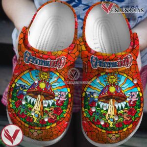 Grateful Dead Music Crocs Crocband Clogs Shoes, Unique Gifts For Fans Style 29 - Vesles2014S