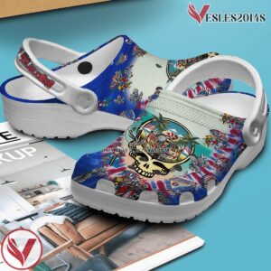 Grateful Dead Music Crocs Crocband Clogs Shoes, Unique Gifts For Fans Style 33 - Vesles2014S 2