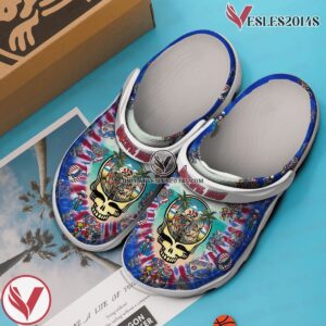 Grateful Dead Music Crocs Crocband Clogs Shoes, Unique Gifts For Fans Style 33 - Vesles2014S 3