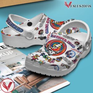 Grateful Dead Music Crocs Crocband Clogs Shoes, Unique Gifts For Fans Style 35 - Vesles2014S 2