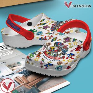 Grateful Dead Music Crocs Crocband Clogs Shoes, Unique Gifts For Fans Style 39 - Vesles2014S 2