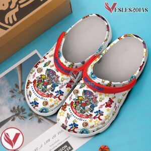 Grateful Dead Music Crocs Crocband Clogs Shoes, Unique Gifts For Fans Style 39 - Vesles2014S 3