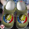 Grateful Dead Music Crocs Crocband Clogs Shoes, Unique Gifts For Fans Style 42 - Vesles2014S