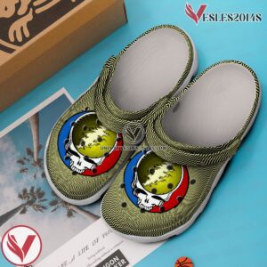 Grateful Dead Music Crocs Crocband Clogs Shoes, Unique Gifts For Fans Style 42 - Vesles2014S 2