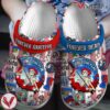 Grateful Dead Music Crocs Crocband Clogs Shoes, Unique Gifts For Fans Style 43 - Vesles2014S