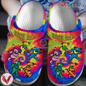 Grateful Dead Music Crocs Crocband Clogs Shoes, Unique Gifts For Fans Style 5 - Vesles2014S