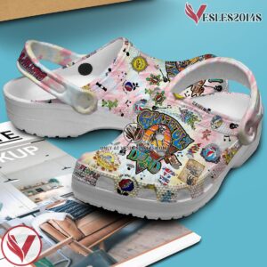 Grateful Dead Music Crocs Crocband Clogs Shoes, Unique Gifts For Fans Style 52 - Vesles2014S 4
