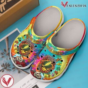 Grateful Dead Music Crocs Crocband Clogs Shoes, Unique Gifts For Fans Style 53 - Vesles2014S 2