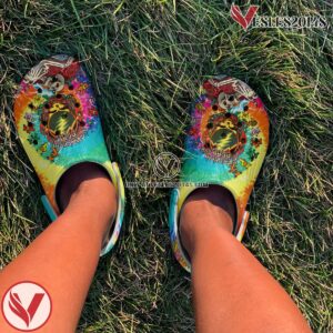 Grateful Dead Music Crocs Crocband Clogs Shoes, Unique Gifts For Fans Style 53 - Vesles2014S 4