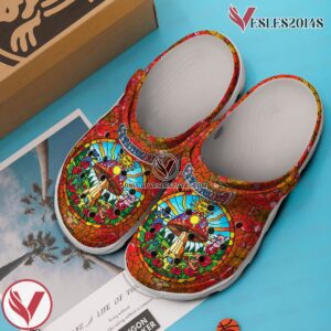 Grateful Dead Music Crocs Crocband Clogs Shoes, Unique Gifts For Fans Style 55 - Vesles2014S 3