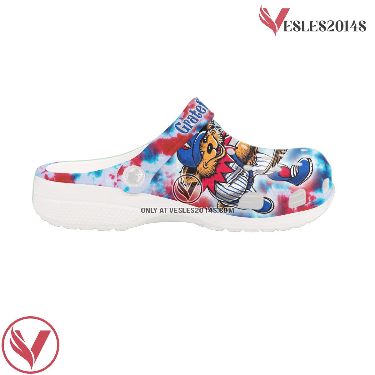 Grateful Dead Music Crocs Crocband Clogs Shoes, Unique Gifts For Fans Style 57 - Vesles2014S 3