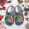 Grateful Dead Music Crocs Crocband Clogs Shoes, Unique Gifts For Fans Style 58 - Vesles2014S