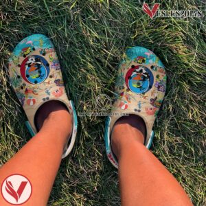 Grateful Dead Music Crocs Crocband Clogs Shoes, Unique Gifts For Fans Style 62 - Vesles2014S 4