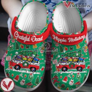 Grateful Dead Music Crocs Crocband Clogs Shoes, Unique Gifts For Fans Style 63 - Vesles2014S