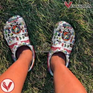 Grateful Dead Music Crocs Crocband Clogs Shoes, Unique Gifts For Fans Style 69 - Vesles2014S 3