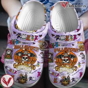 Grateful Dead Music Crocs Crocband Clogs Shoes, Unique Gifts For Fans Style 71 - Vesles2014S