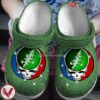 Grateful Dead Music Crocs Crocband Clogs Shoes, Unique Gifts For Fans Style 8 - Vesles2014S