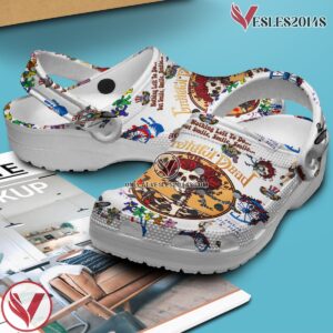 Grateful Dead Music Crocs Crocband Clogs Shoes, Unique Gifts For Fans Style 9 - Vesles2014S 2